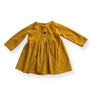 Hanna Andersson x Disney Winnie the Pooh ribbed velour dress